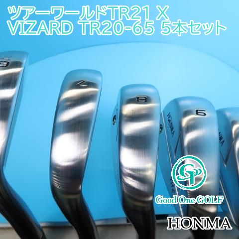 アイアンセット ホンマ ツアーワールドTR21 X/VIZARD TR20-65 5本セット/R/26 3125