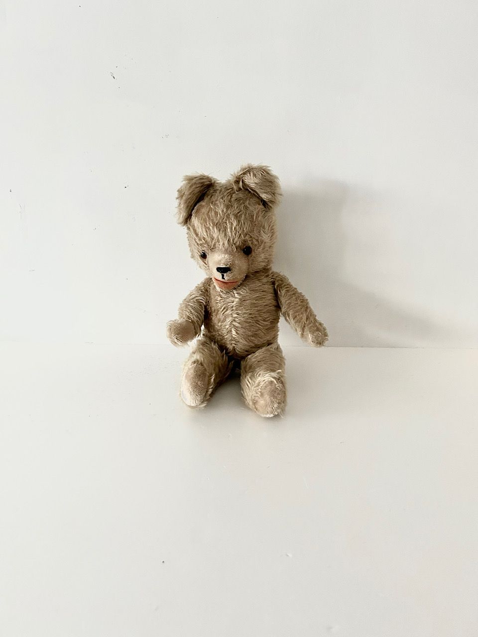 【Germany Vintage】ハーマン社　オープンマウスベア　ぬいぐるみ　小 Germany Vintage】ハーマン社 オープンマウスベア ぬいぐるみ 小