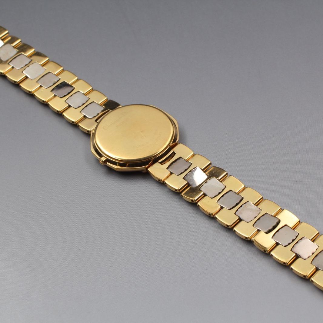 クリスチャンディオール Christian Dior 45.134 ゴールド オクタゴン