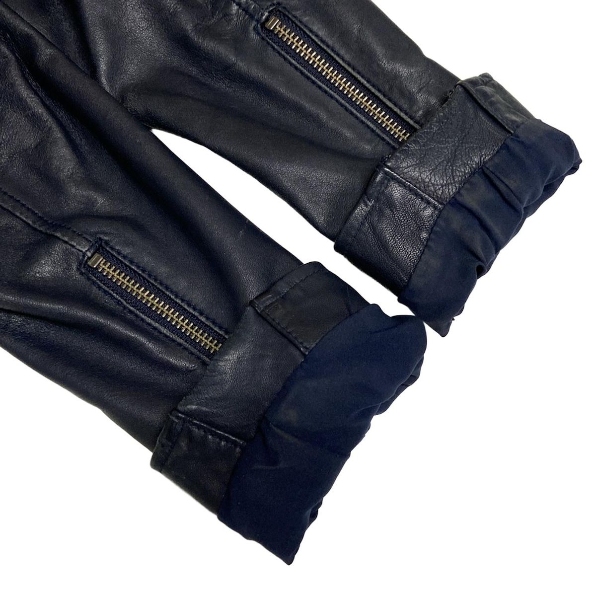 LE CIEL BLEU(ルシェルブルー) ライダースジャケット サイズ38 M