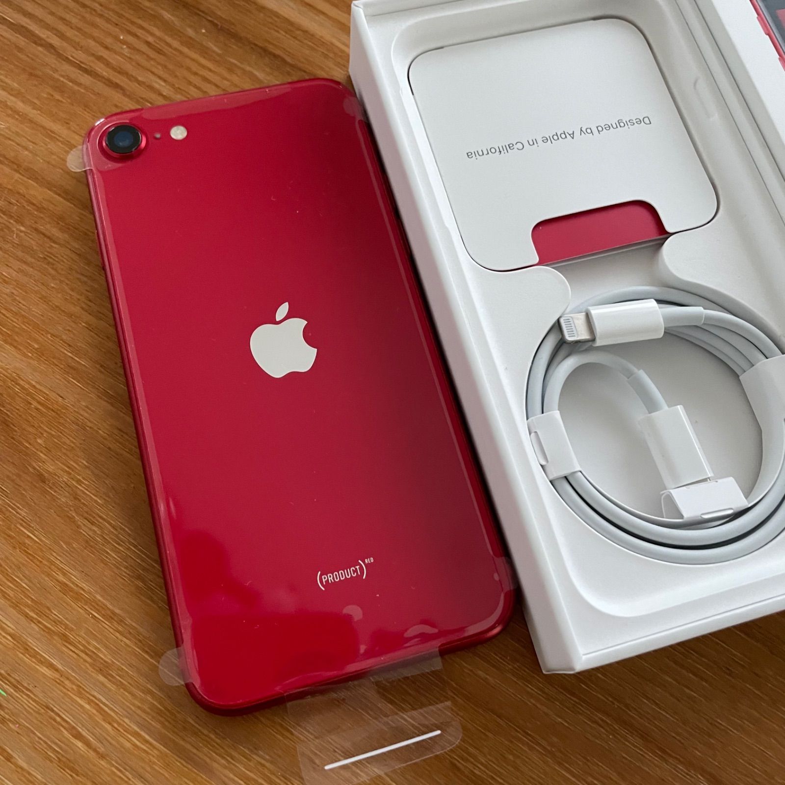 新品 iPhone se 第2世代 SE2 レッド 赤 64GB SIMフリー - メルカリ