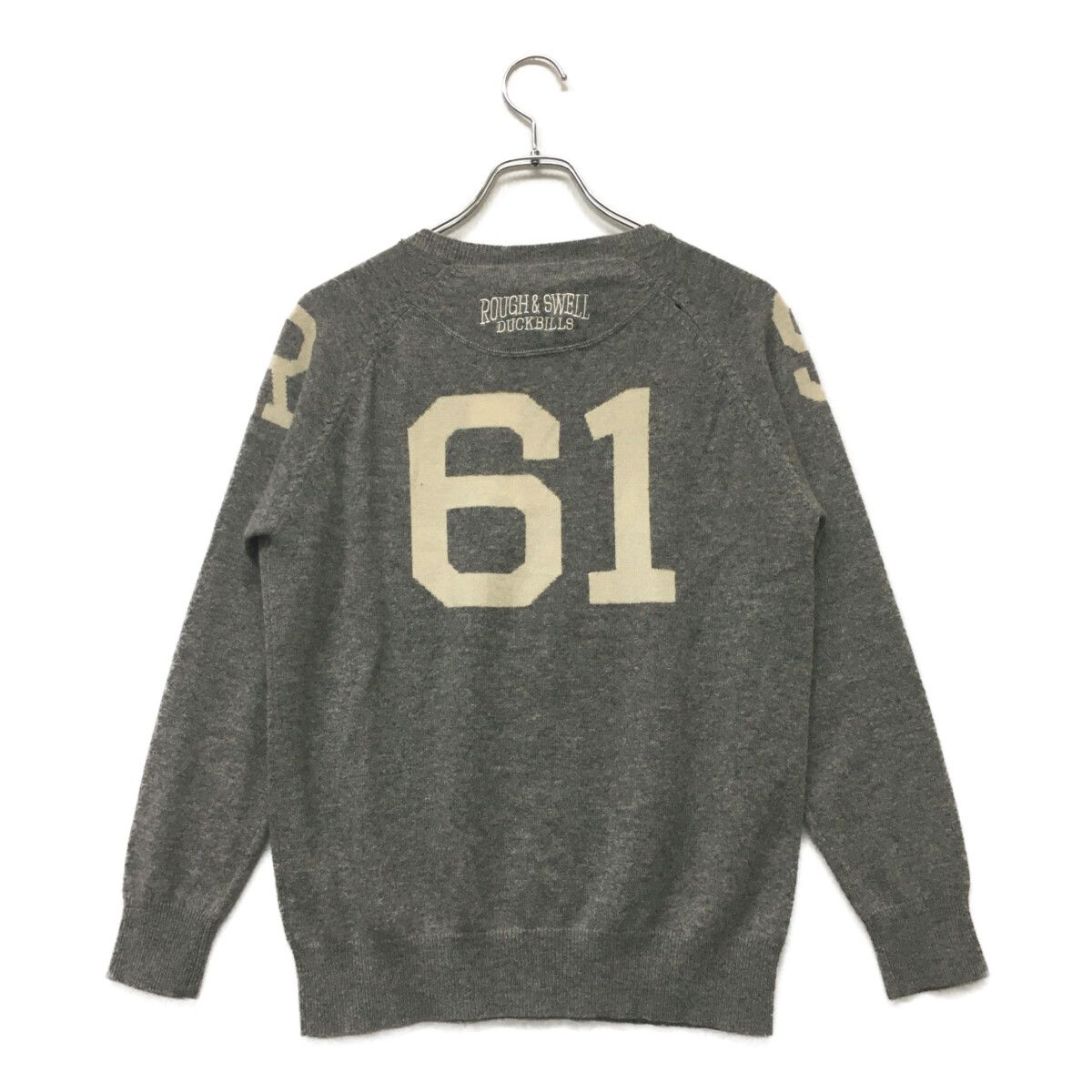 ラフ&スウェル / rough&swell Vネックカシミヤセーター カシミヤ 新品 rough&swell ラフアンドスウェル Vネックカシミヤセーター 美品