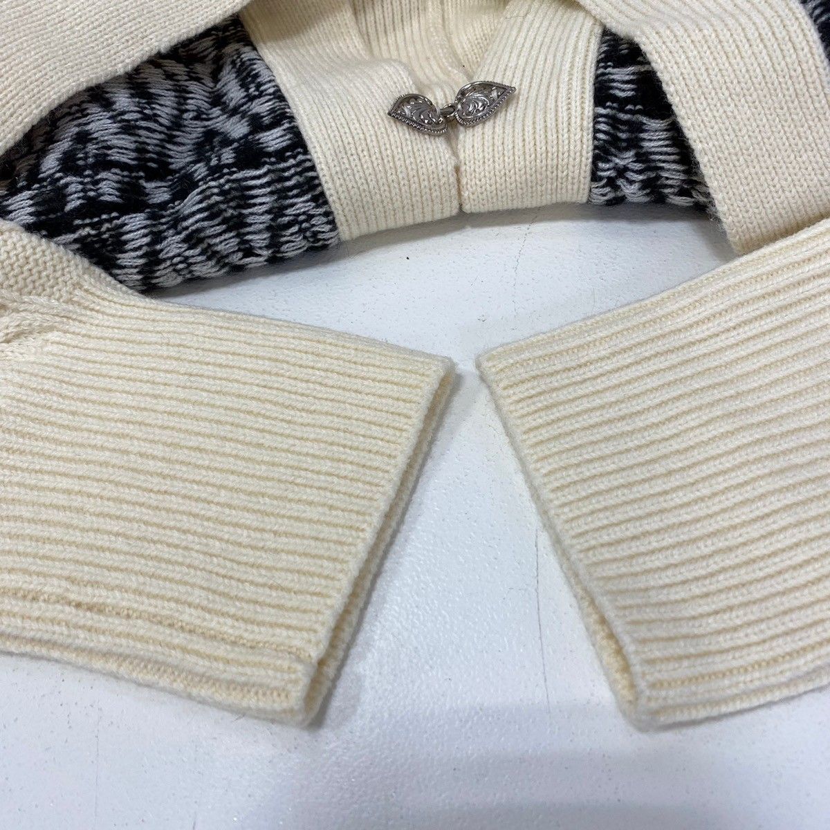 極美品◎PLEATS PLEASE プリーツプリーズ イッセイミヤケ PP93-JO677 ボーダー柄 フロントオープン カーディガン パープル ライトブルー 4 極美品◎PLEATS PLEASE プリーツプリーズ イッセイミヤケ PP93