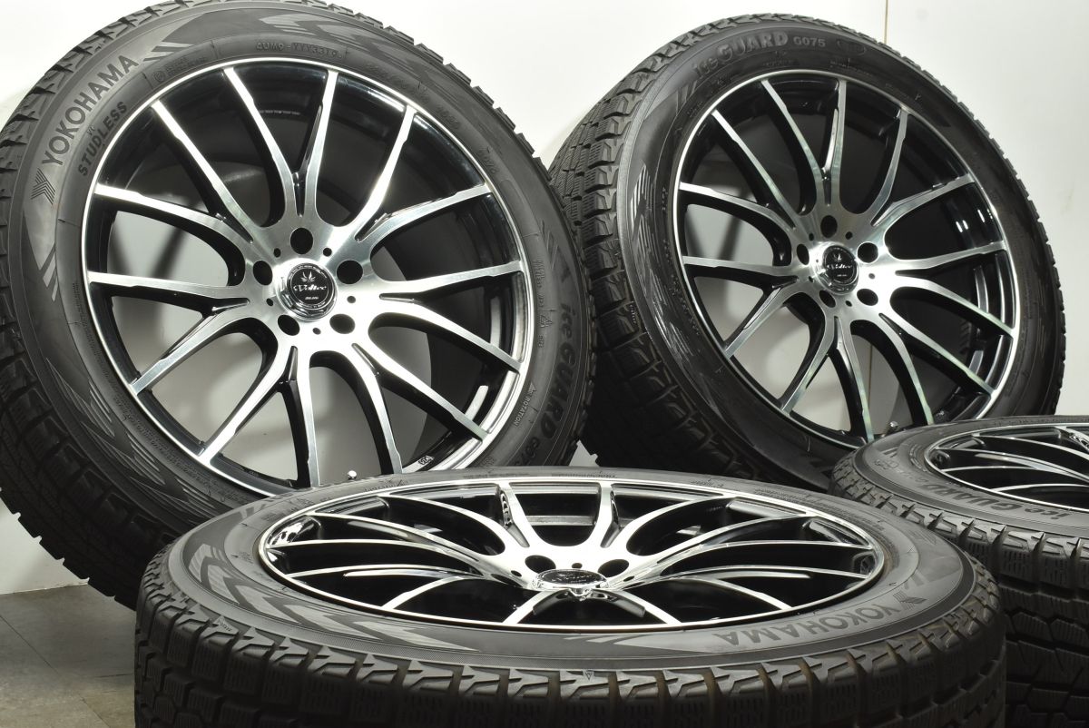 バリ溝 美品】VOLTEC HYPER MS-7 20in 9J +40 PCD114.3 ヨコハマ アイス