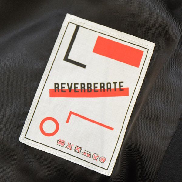 REVERBERATE リバーバレイト SAMPLE品 STAND COLLAR ZIPP COAT