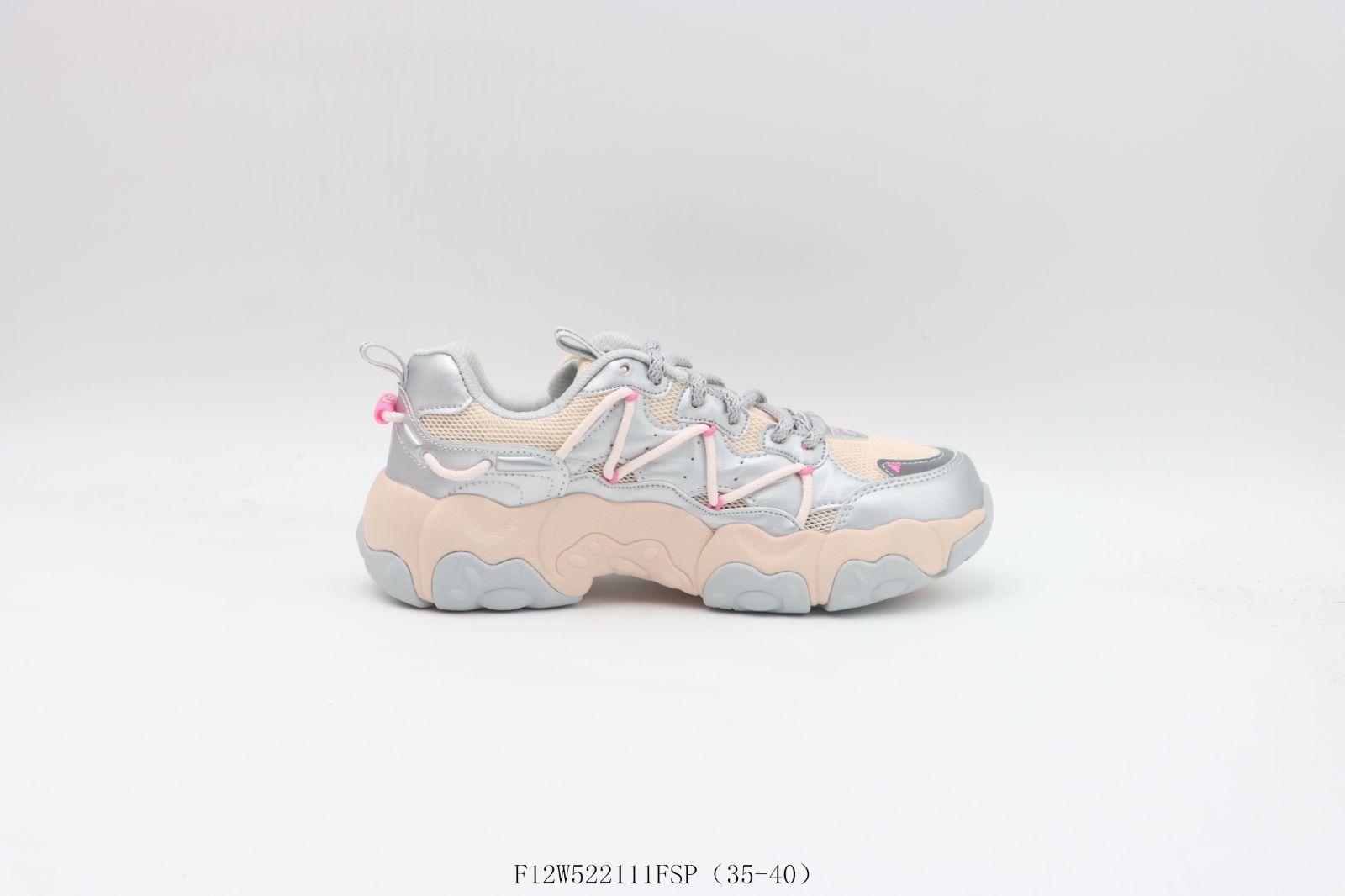 今日 FILA フィラ オルダーシューズ F12W522111FSP シルバーピンク