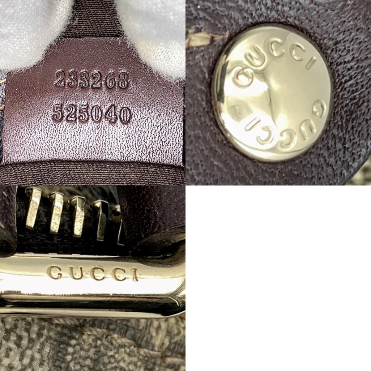 セール 美品 GUCCI グッチ GG柄 ショルダーバッグ ポシェット 斜め掛け