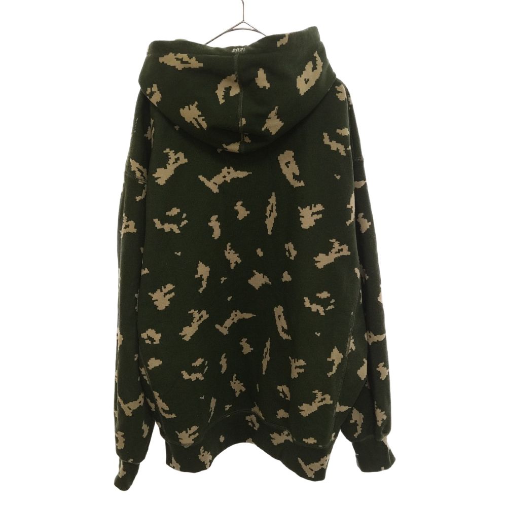 SUPREME (シュプリーム) 21AW Box Logo Hooded Sweatshirt Olive Russian Camo ボックスロゴフーデッドシャツ  プルオーバーパーカー フーディ オリーブ ロシアンカモ - メルカリ