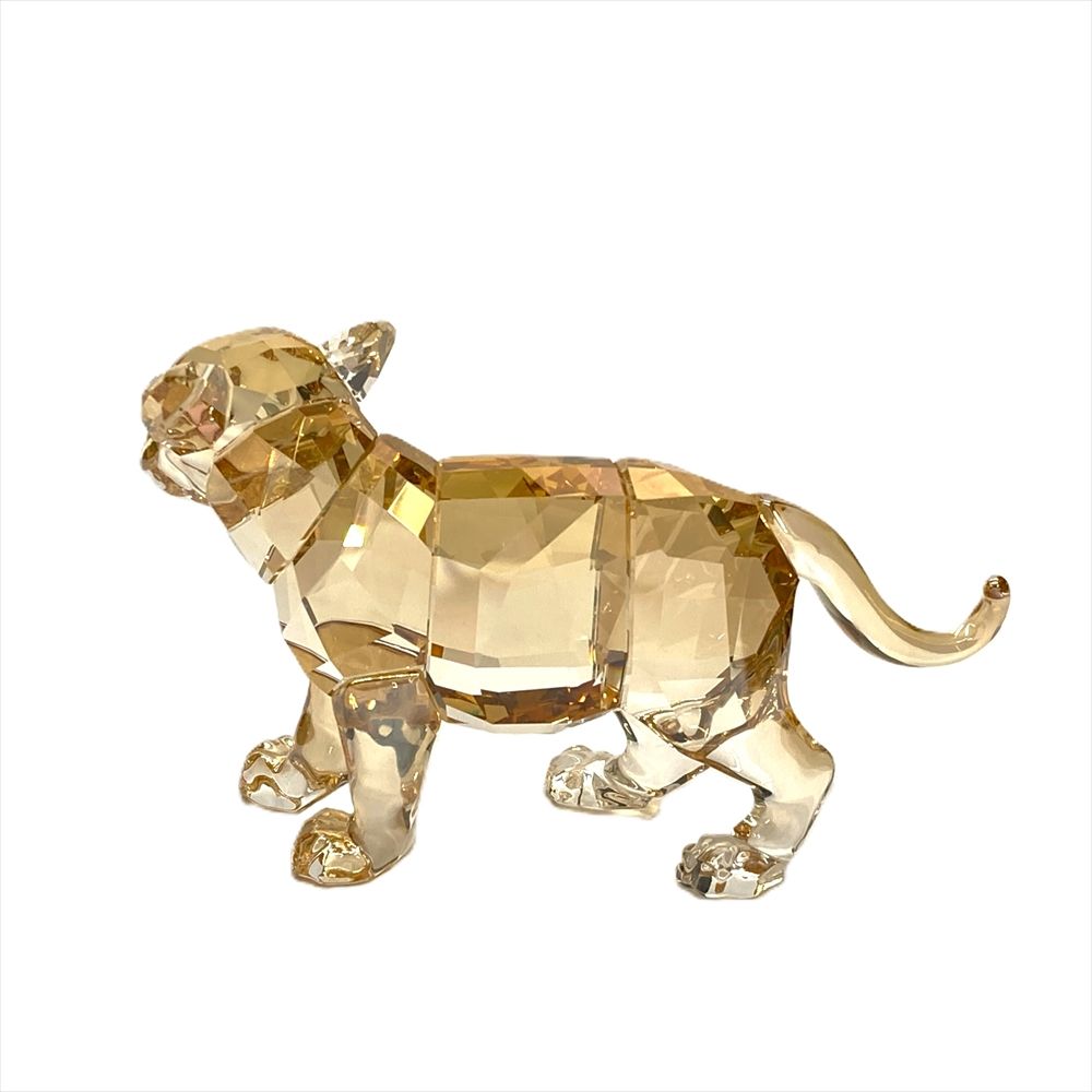 SWAROVSKI - スワロフスキー SWAROVSKI トラの赤ちゃん（スタンディング） SCS会員限定 オブジェ 置物 1051686 クリア【中古】 SWAROVSKI - スワロフスキー SWAROVSKI トラの赤ちゃん