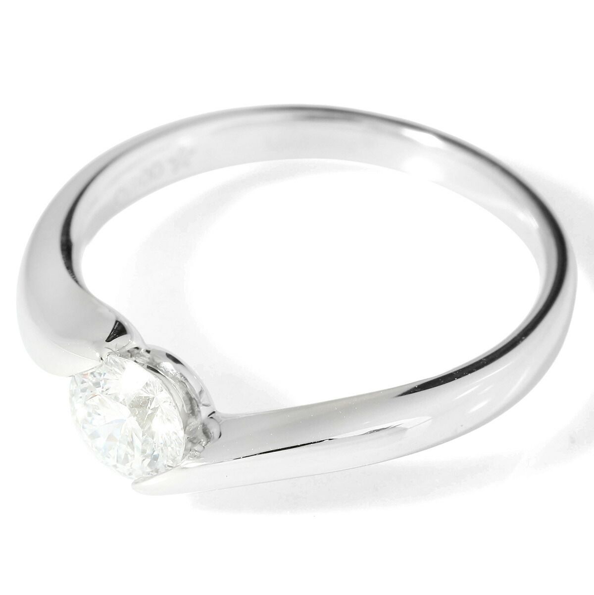 ギンザタナカ リング VVSクラス 指輪 ダイヤモンド 0.515ct Pt900 13号  