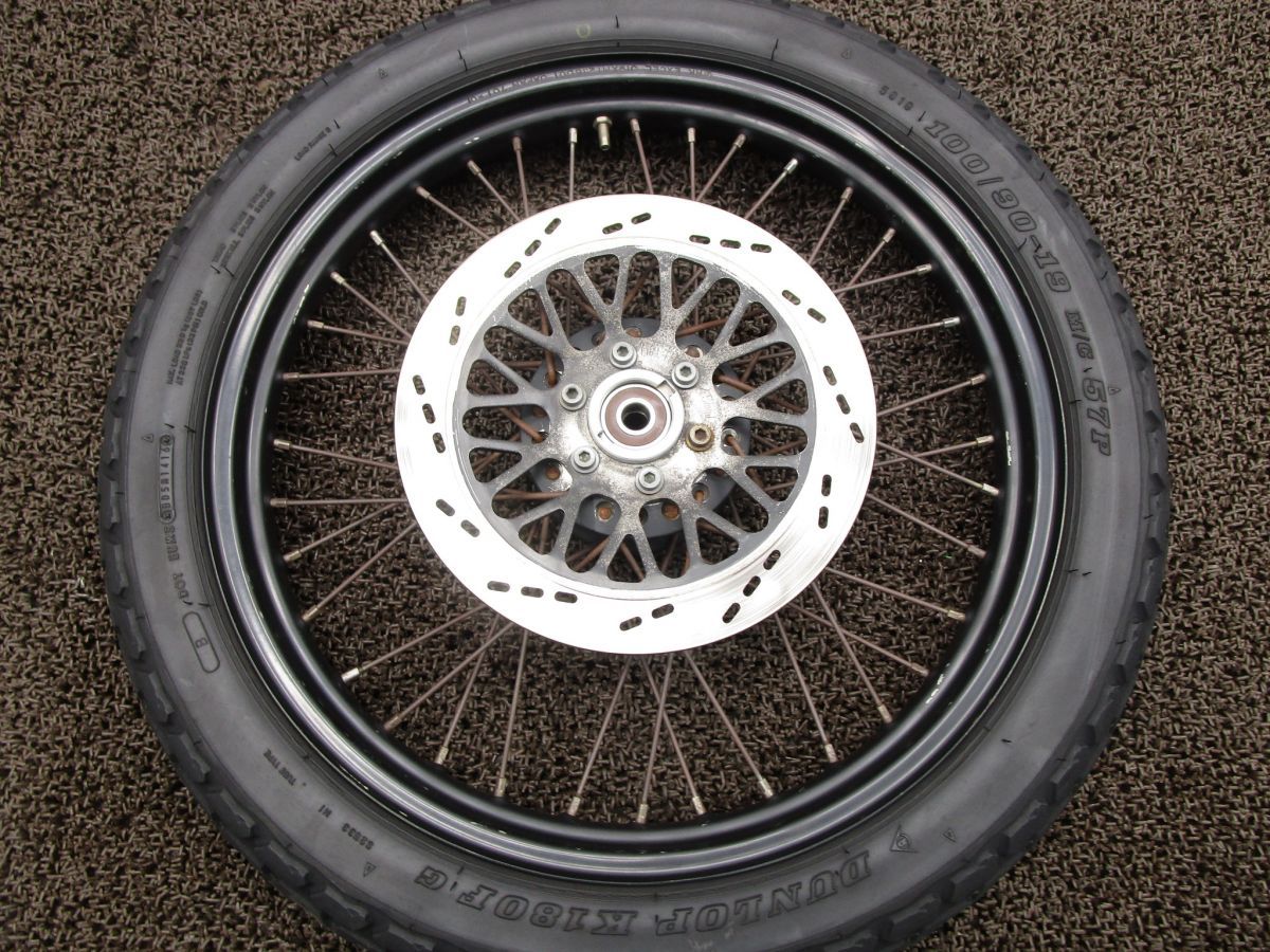 グラストラッカー BIGBOY グラストラッカービックボーイ　フロントホイール フロントホイール18インチ化（スズキ グラストラッカー ビッグボーイ