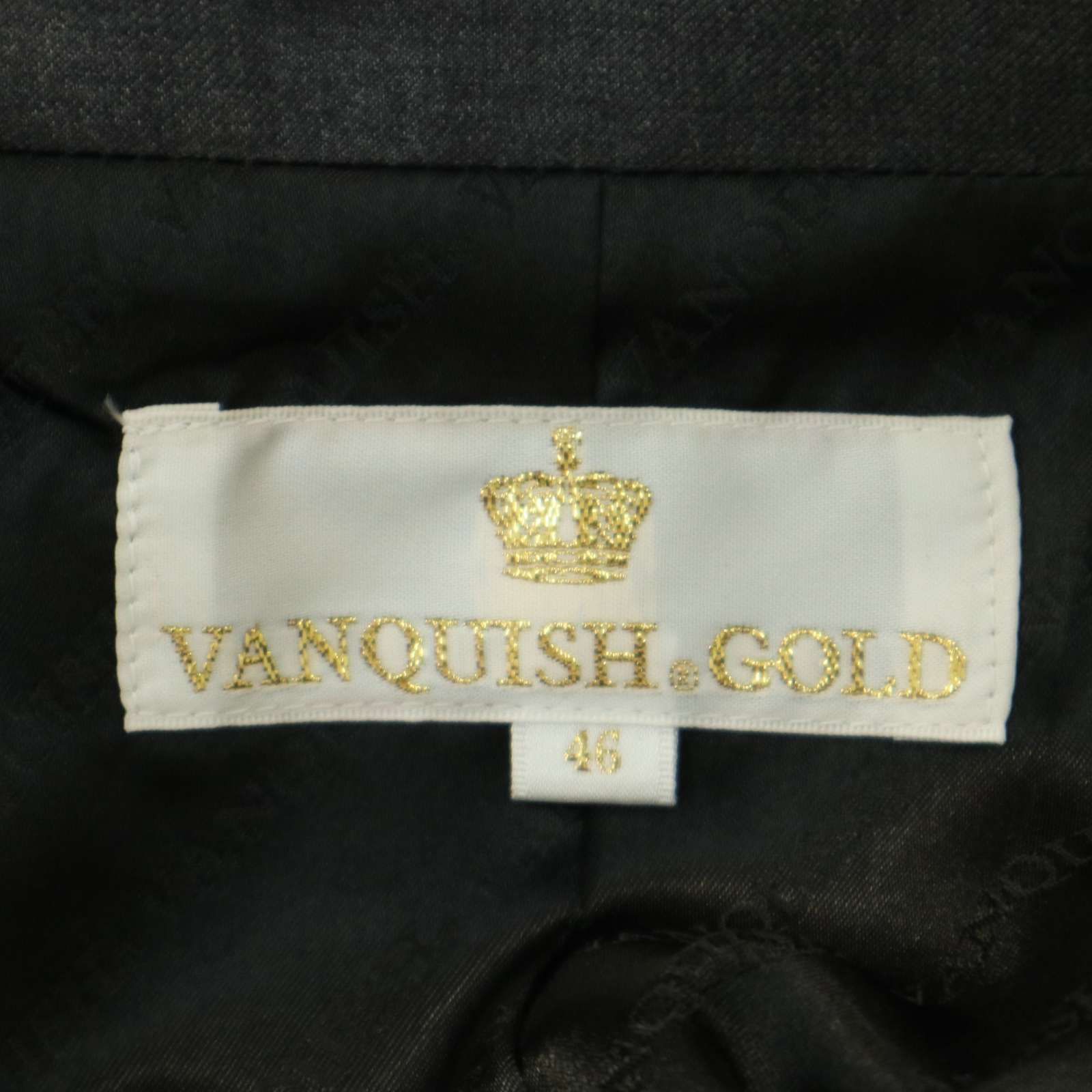 VANQUISH GOLD ヴァンキッシュ ゴールド 通年 ラペル切替☆ 1B