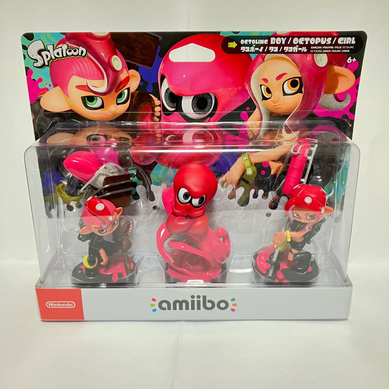 amiibo トリプルセット[タコガール/タコ/タコボーイ] スプラ