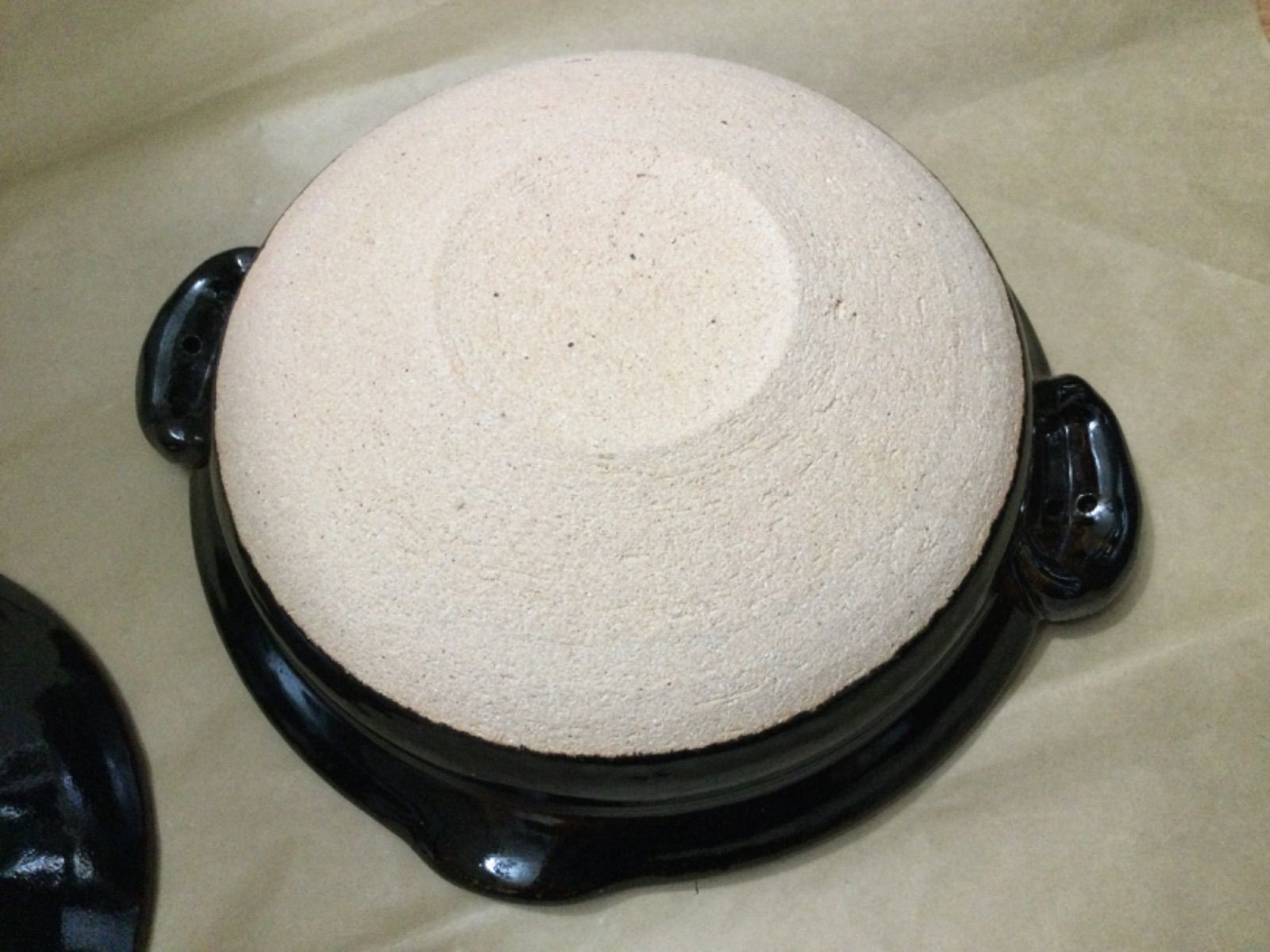 口付き黒鍋 八寸