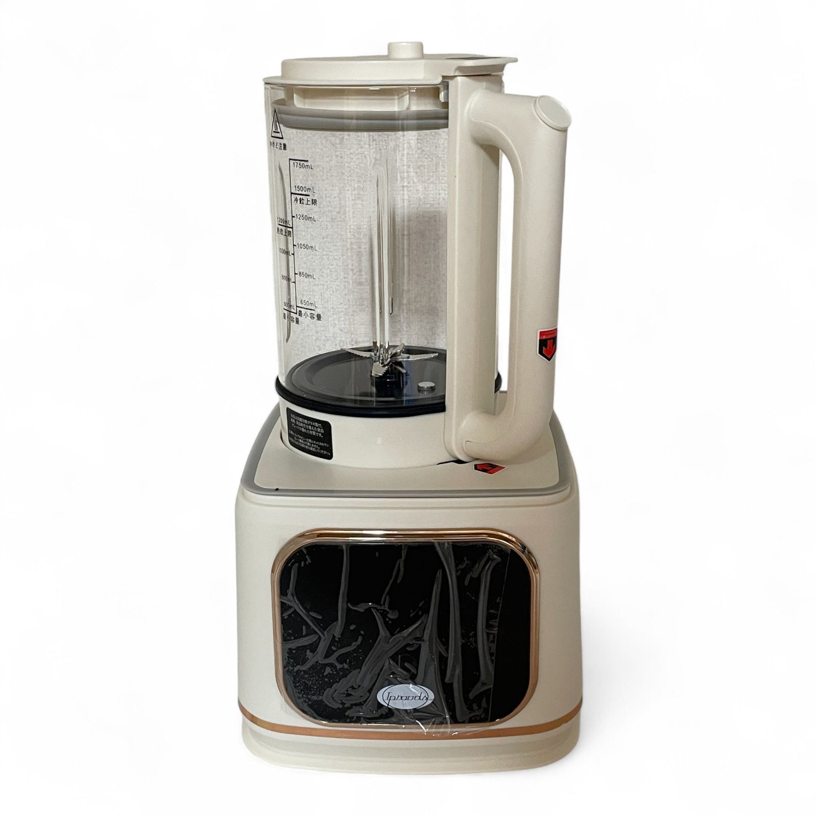 ♪ ▲ SEASAND 加熱式ミキサー 豆乳メーカー ブレンダー ジューサー JX-YY02 1500ml大容量 ホワイト 1700-2655