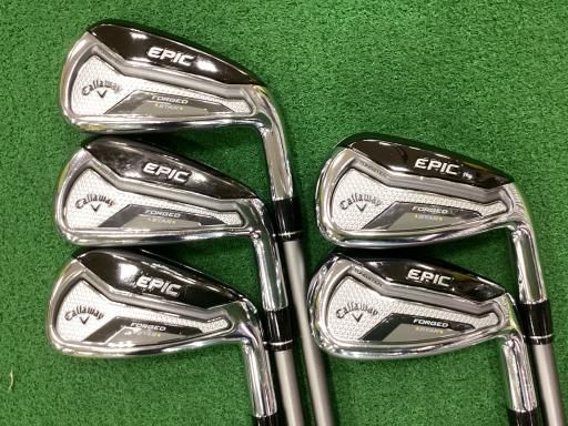 キャロウェイ EPIC FORGED STAR 5S アイアンセット IR Speeder EVOLUTION for CW IR フレックスSR メンズ 男性用 右利き 右用 Cランク ゴルフクラブ