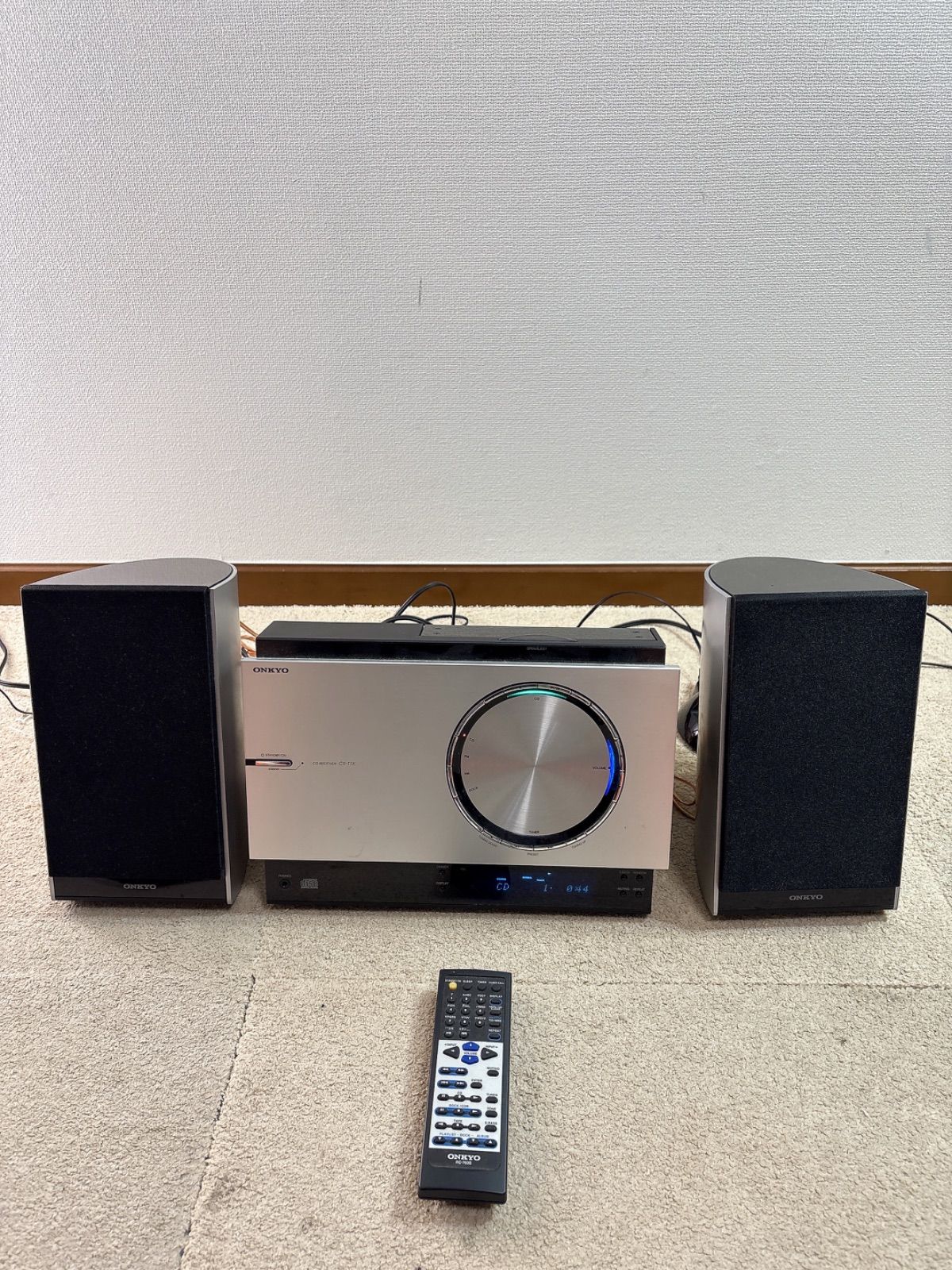 ONKYO オンキョー ハイファイ CD/MD システムコンポ FR-T1 ONKYO オンキョー ハイファイ CD/MD システムコンポ FR-T1 iPod