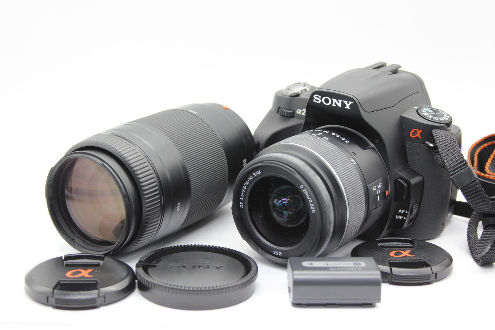 カメラ SONY α230 デジタル一眼レフカメラ 本体とレンズ