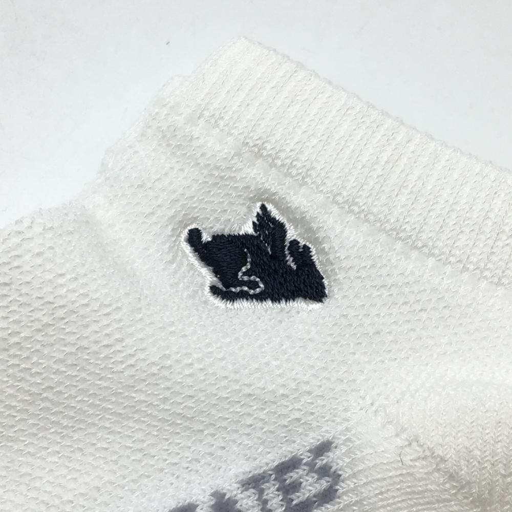 新品】パーリーゲイツ アンクルソックス 白 くるぶしソックス