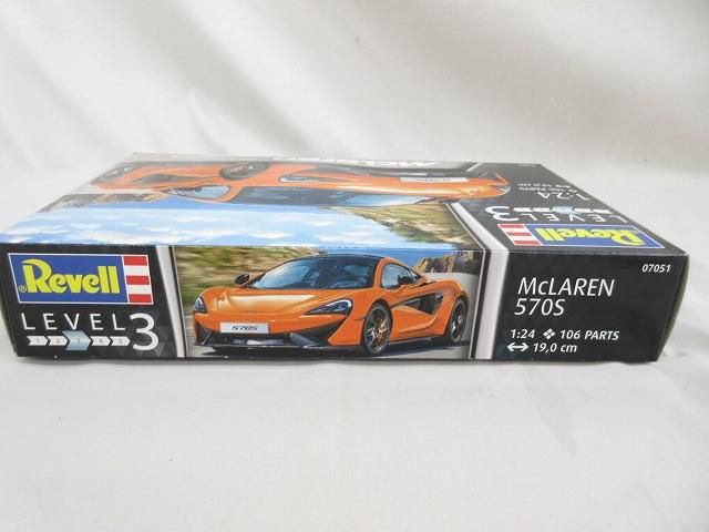 未組立 プラモデル Revell レベル 1/24 マクラーレン 570S