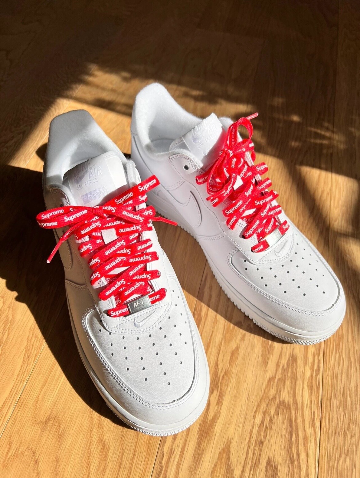 数量限定 Supreme Nike Air Force 1 シュプリーム×ナイキ 24.5CM 【タイムセール】