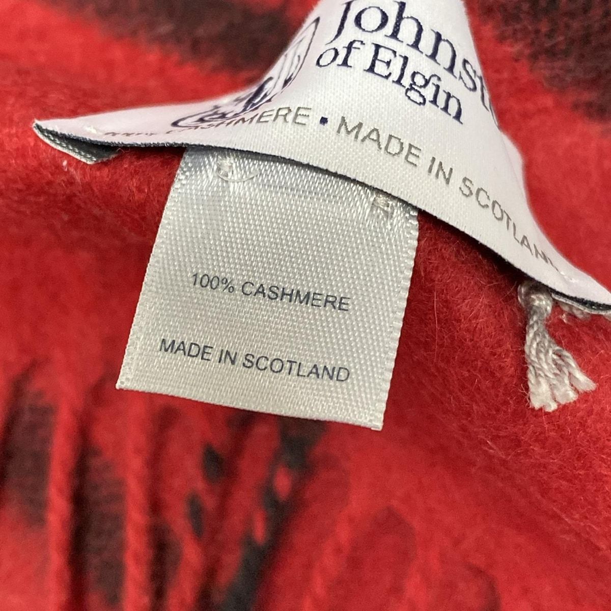 Johnstons of Elgin カシミヤ　マフラー レッド 楽天市場】JOHNSTONS OF ELGIN ジョンストンズ カシミヤ