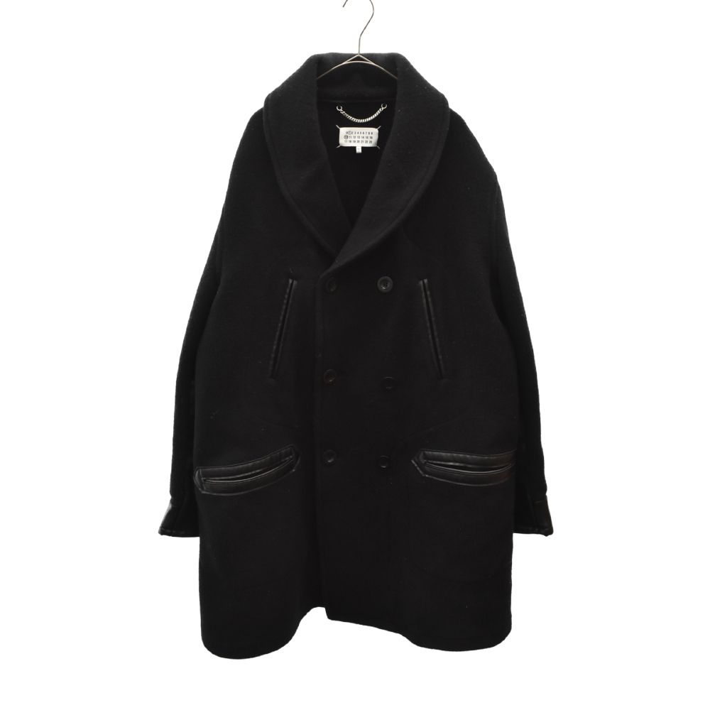 Maison Margiela (メゾンマルジェラ) 22AW レザー切替コート