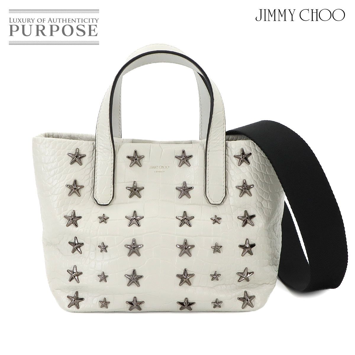 未使用 展示品 ジミーチュウ JIMMY CHOO 2way ハンド ショルダー
