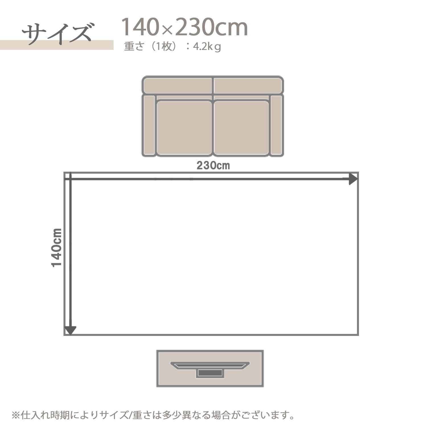 RK ペットマット 防水 PVC素材 折り畳み 大判 140×230cm カットできる 猫 犬用 抗菌検査実証-子供向け製品の品質検査実証 プレイマット フロアマット 床暖房対応 ホワイトライン Leaf