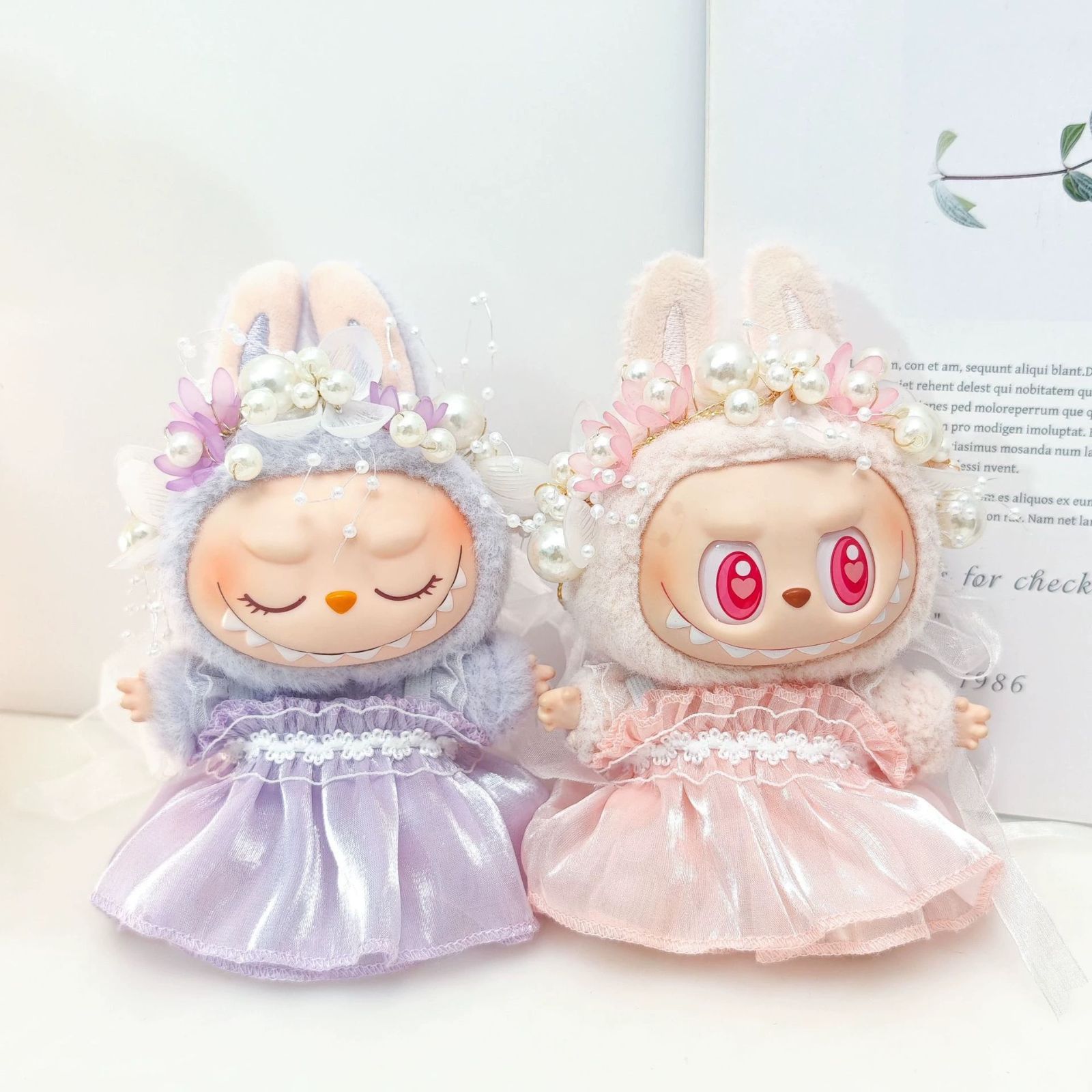 LABUBU ラブブ 着ぐるみ服 ぬい服 着せ替え服 2着セット 2着セット】LABUBU ラブブ 着ぐるみ服 ぬい服 着せ替え服の通販