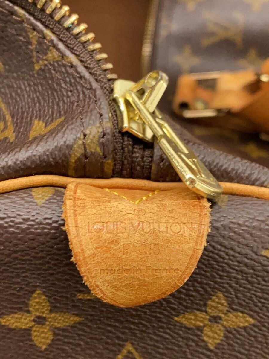 LOUIS VUITTON キーポル55 モノグラムキャンバス ボストンバッグ ブラウン 総柄 M41424 - メルカリ