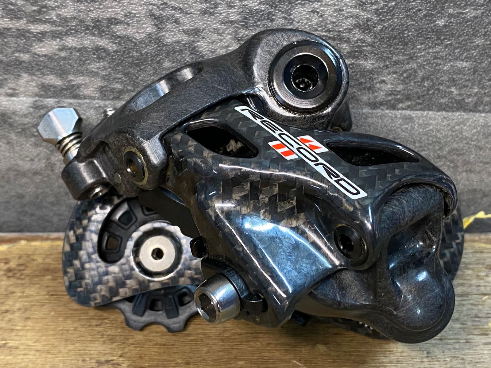 Campagnolo Record リアディレイラー ブラック Campagnolo RECORD リア