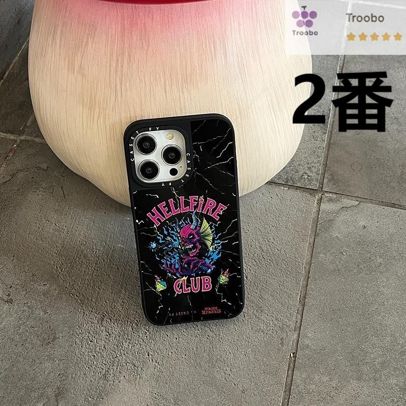 STRANGER THINGS x ケースティファイ　iPhone 16pro Stranger Things iPhoneケース CASETiFY ソフトケース 耐衝撃
