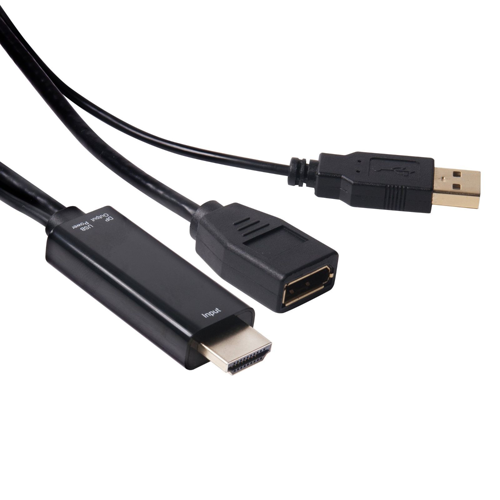 【新着商品】USB給電付き アダプタ 4K@30Hz アクティブ メス Female / 1.1 DisplayPort 2K@120Hz to オス Male (CAC-2330) HDMI Club3D