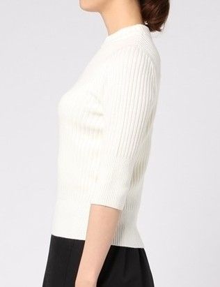 DEMYLEE|デミリー モックネックリブニット セーター