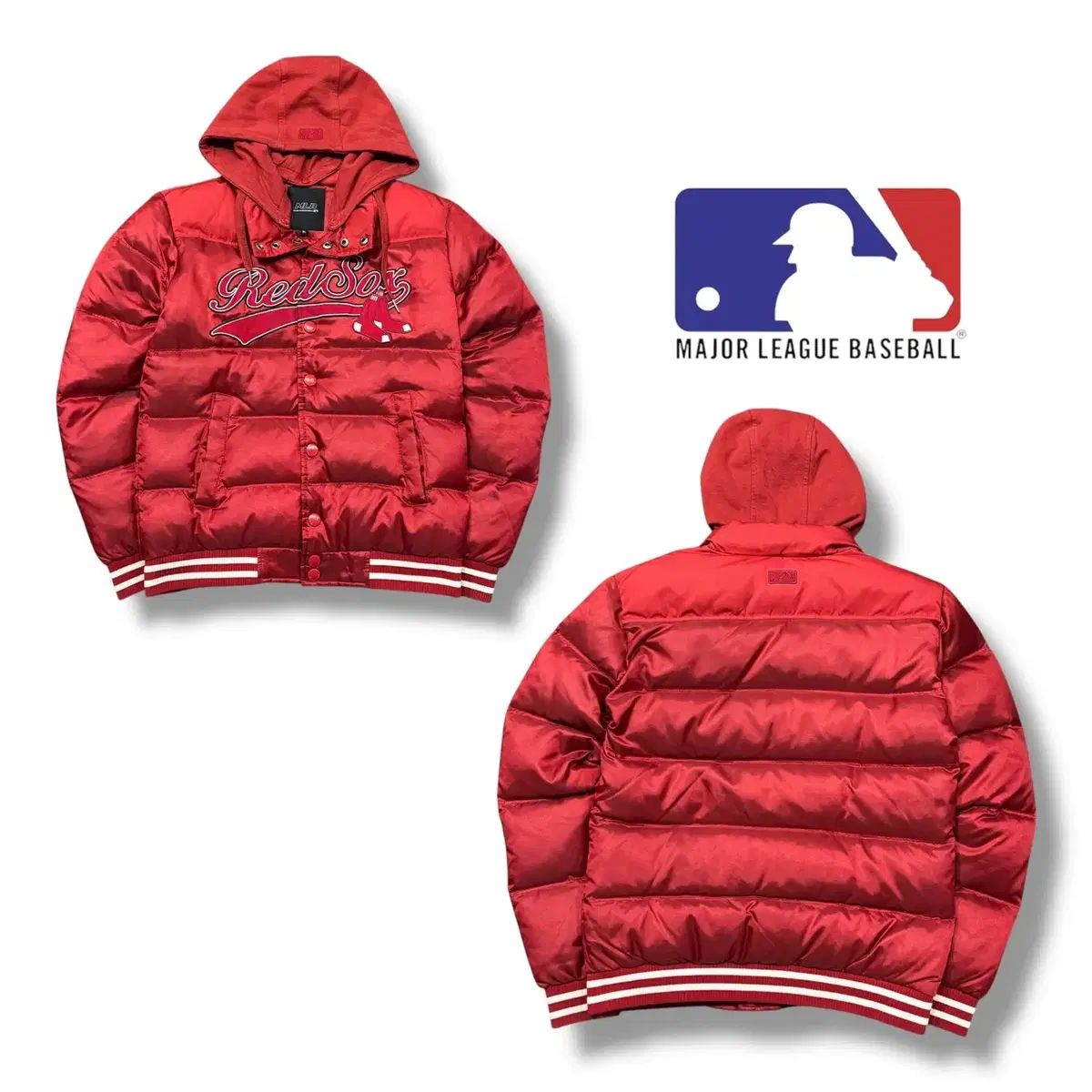 MLB レッドソックス ビッグロゴ パデッド ブルゾン