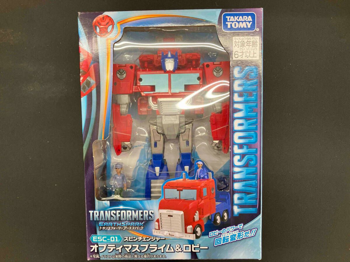 未開封品 タカラトミー スピンチェンジャー オプティマス