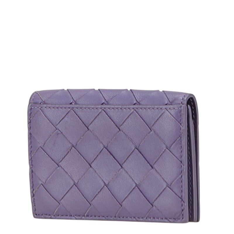 ボッテガヴェネタ イントレチャート パープル レザー レディース BOTTEGAVENETA 1-0224665