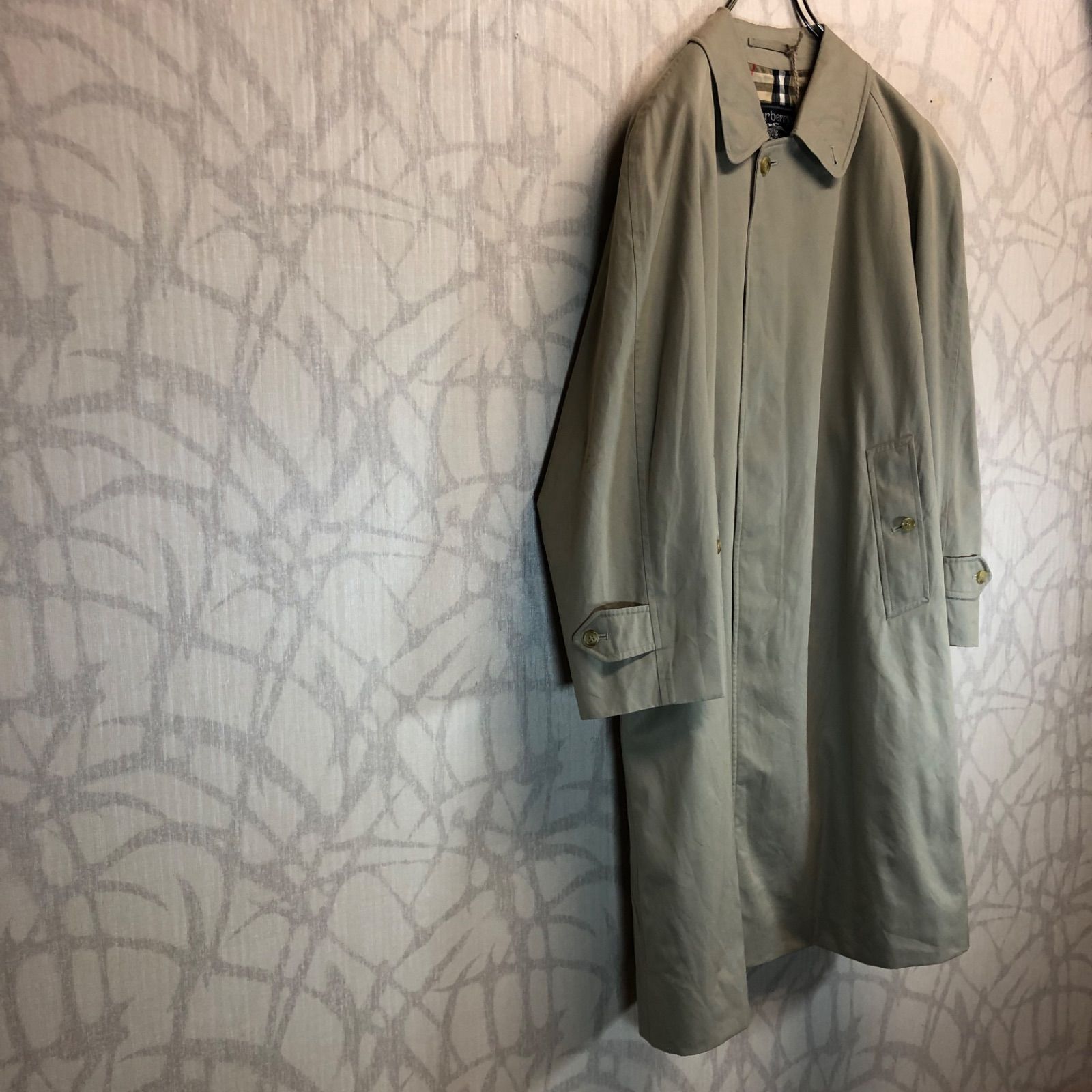 バーバリーズ BURBERRY トレンチコート 70s ノバチェック 01601