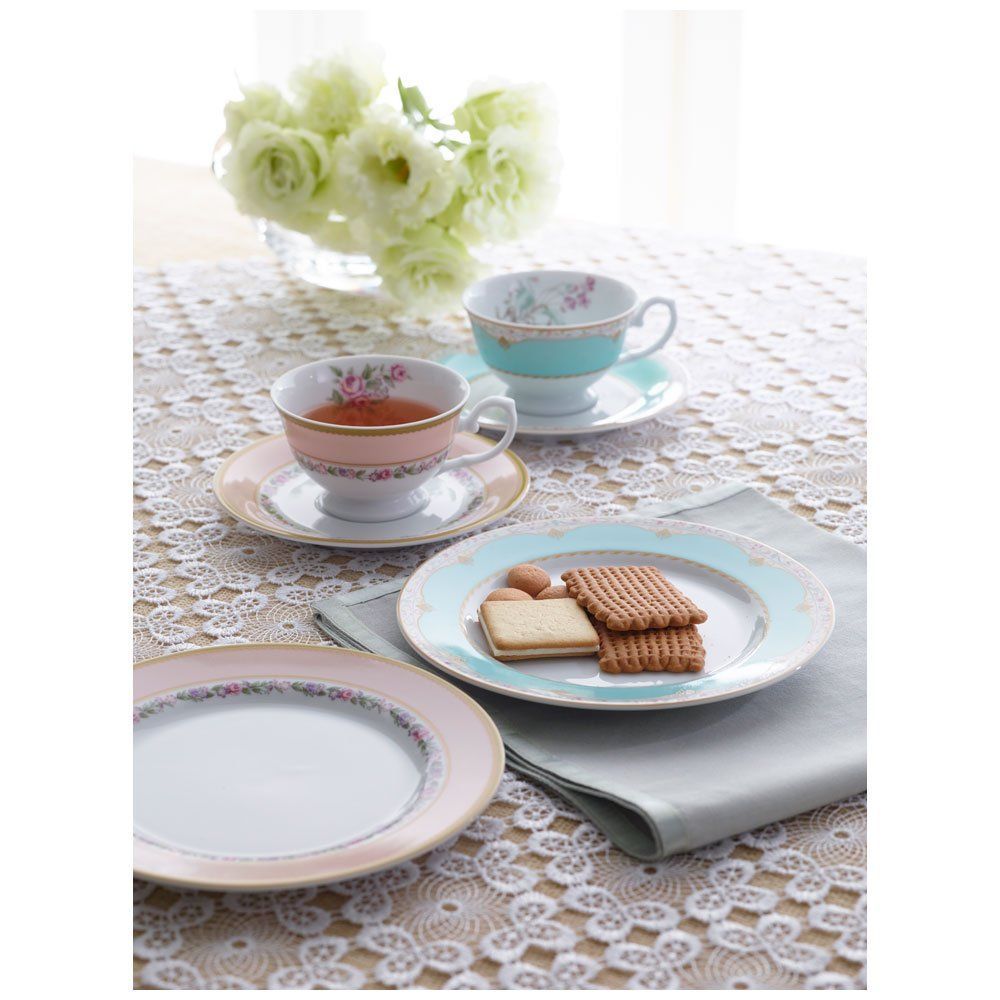 NARUMI(ナルミ) 食器 セット ローズ・ブランシェ 6個セット 52187