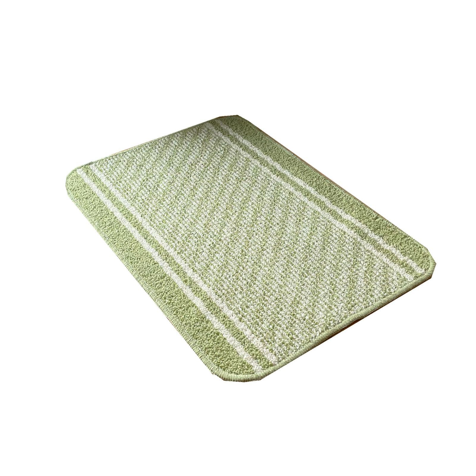 新着商品 コットンライン 45×60cm バスマット グリーン