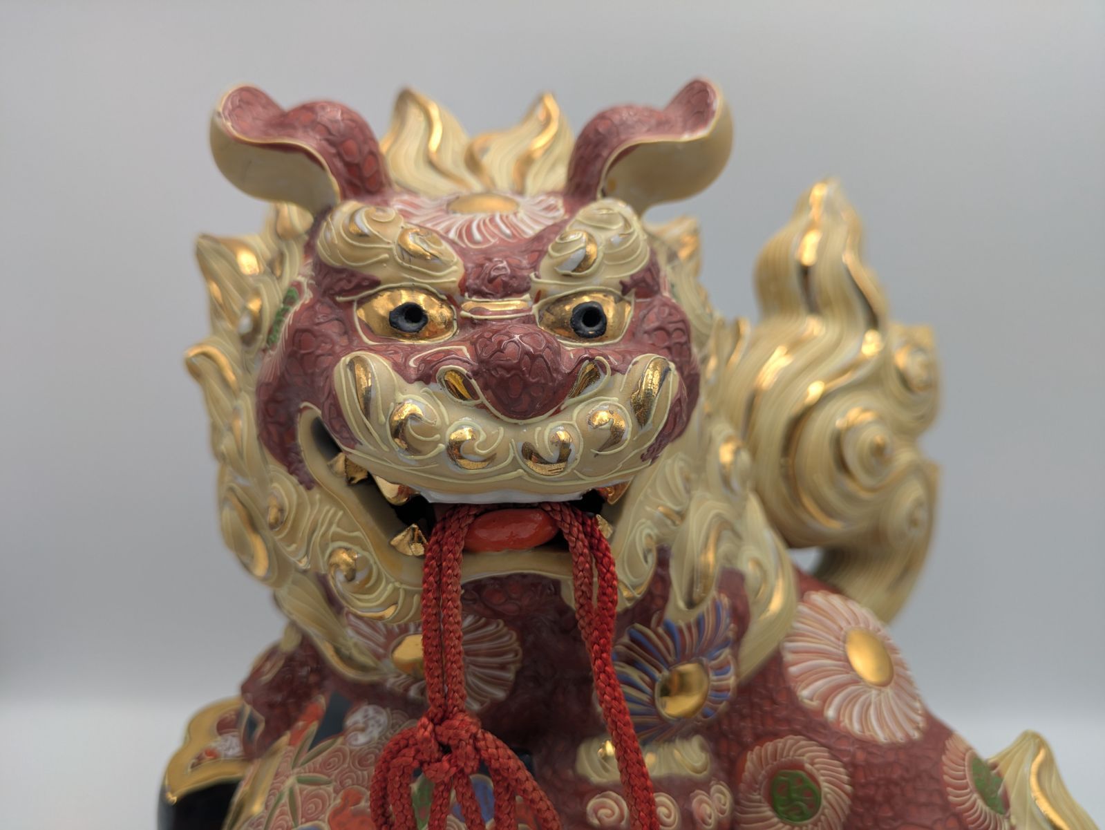 赤獅子 双仙銘