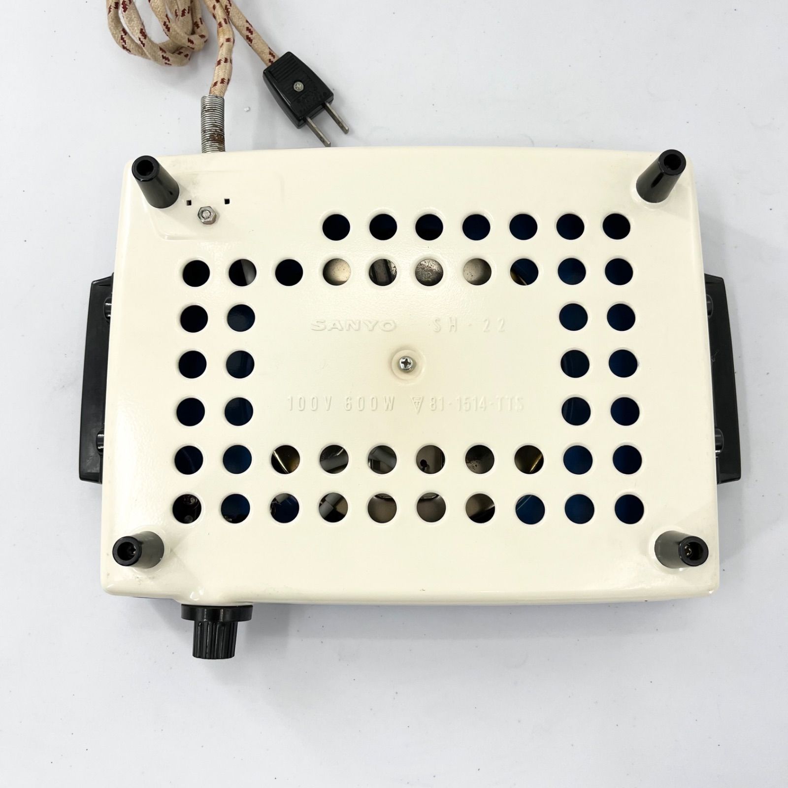 SANYO サンヨー 高品質 SH-22型 電気コンロ 100V-600W 昭和レトロ 電熱