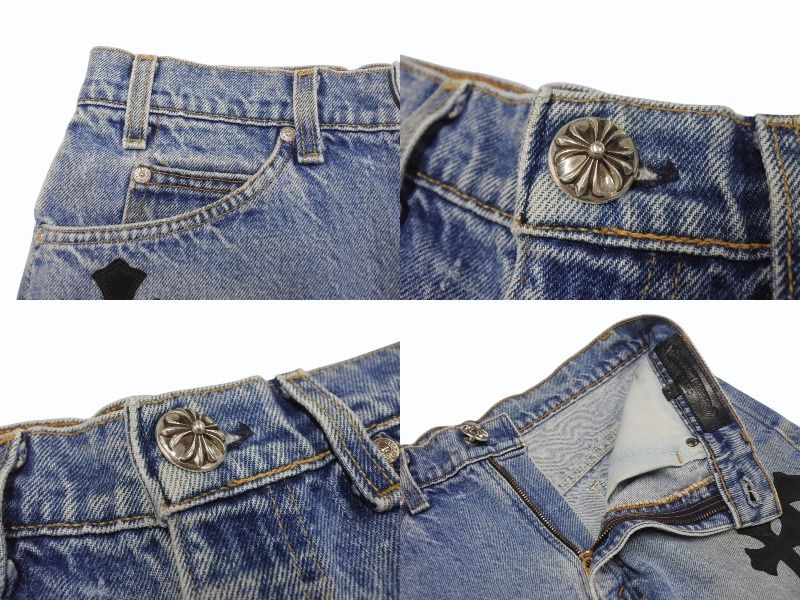新品未使用 CHROME HEARTS × Levi's クロムハーツ リーバイス クロス