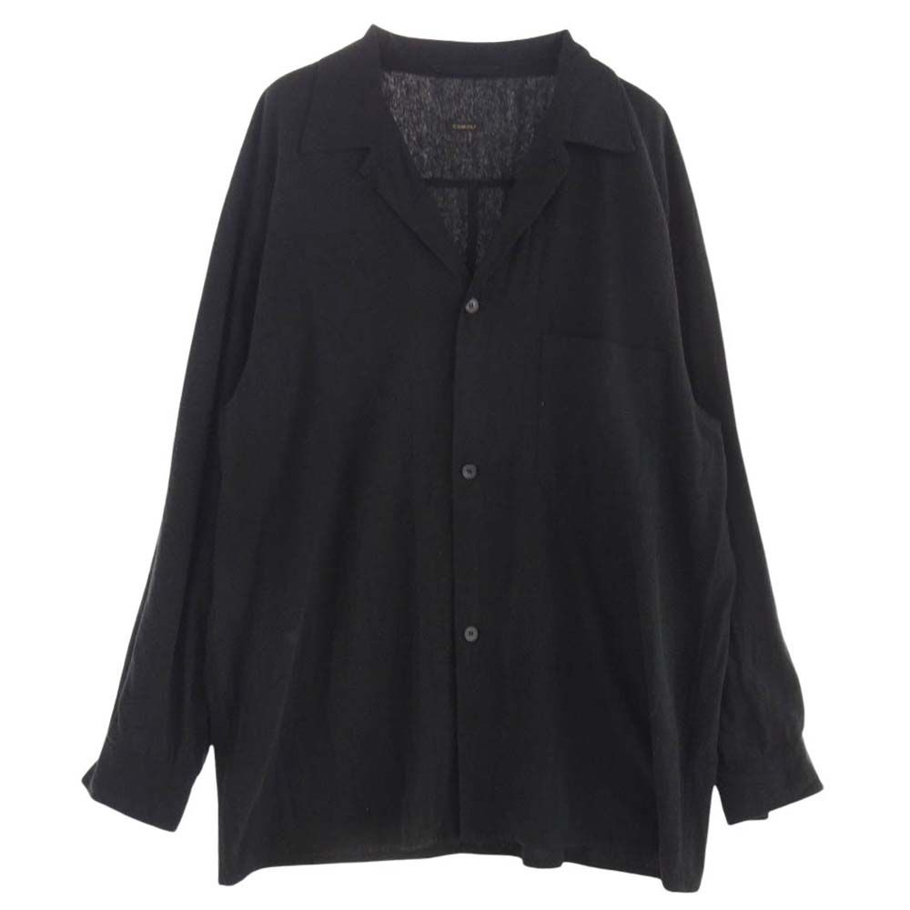 COMOLI コモリ 24SS Z01-01027 シルクノイル シャツジャケット