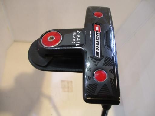 オデッセイ O WORKS 2 BALL BLADE 34インチ パター PT スチール フレックスその他 メンズ 男性用 右利き 右用 Dランク ゴルフクラブ
