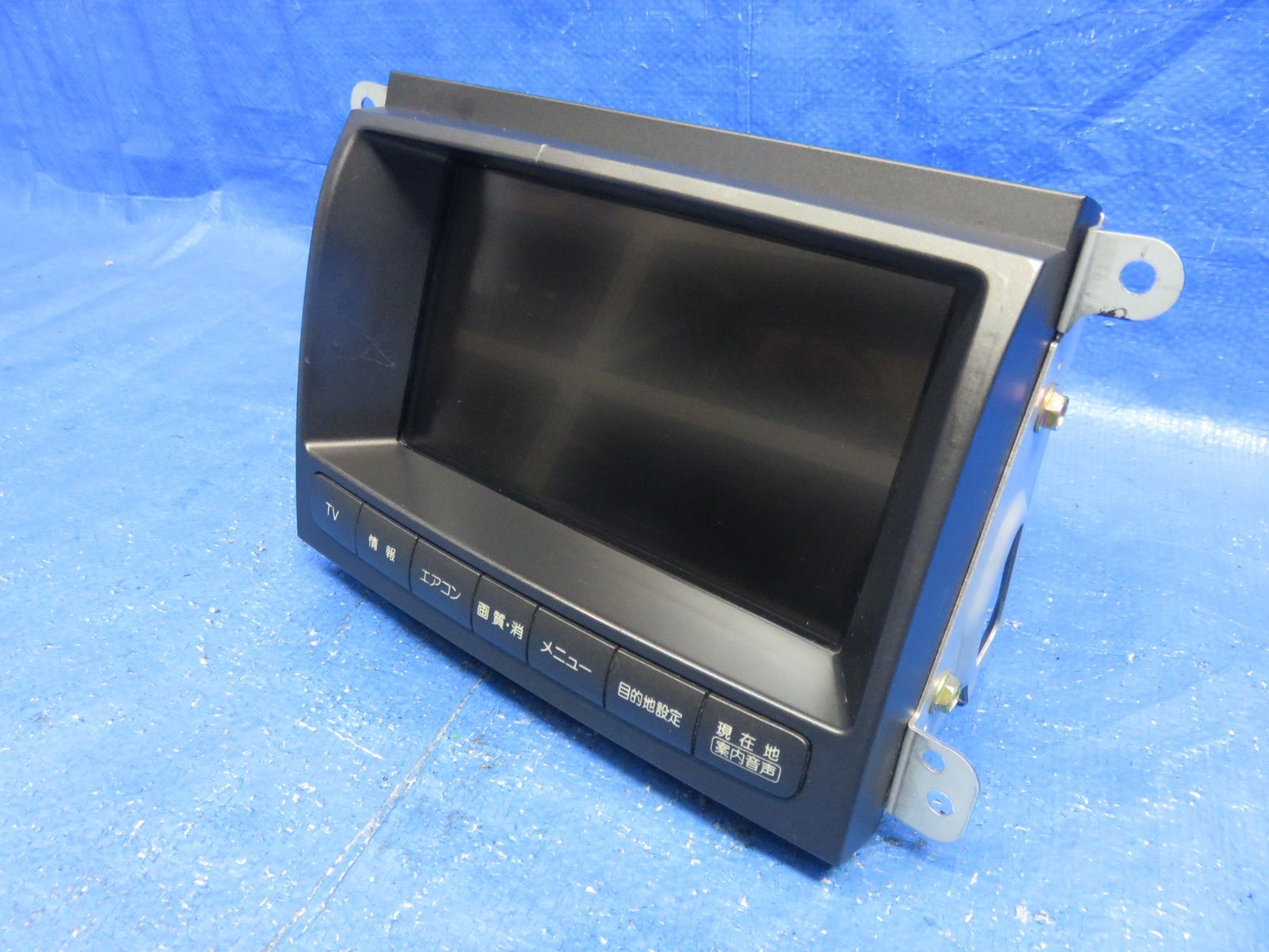 トヨタ純正 ナビモニター マルチモニター CD／MD LA5942* 動作OK