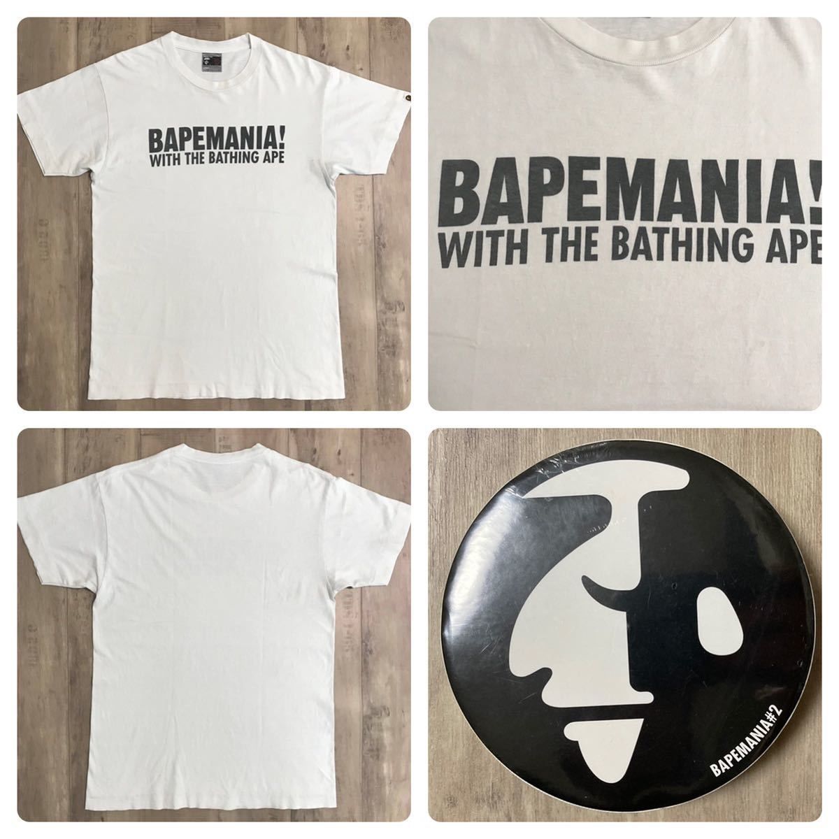 BAPE MANIA 圧縮 Tシャツ a bathing ape ベイプ エイプ