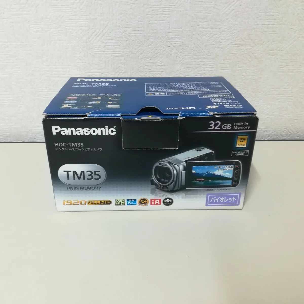 カメラ Panasonic デジタルハイビジョンビデオカメラ HDC-TM35 送料