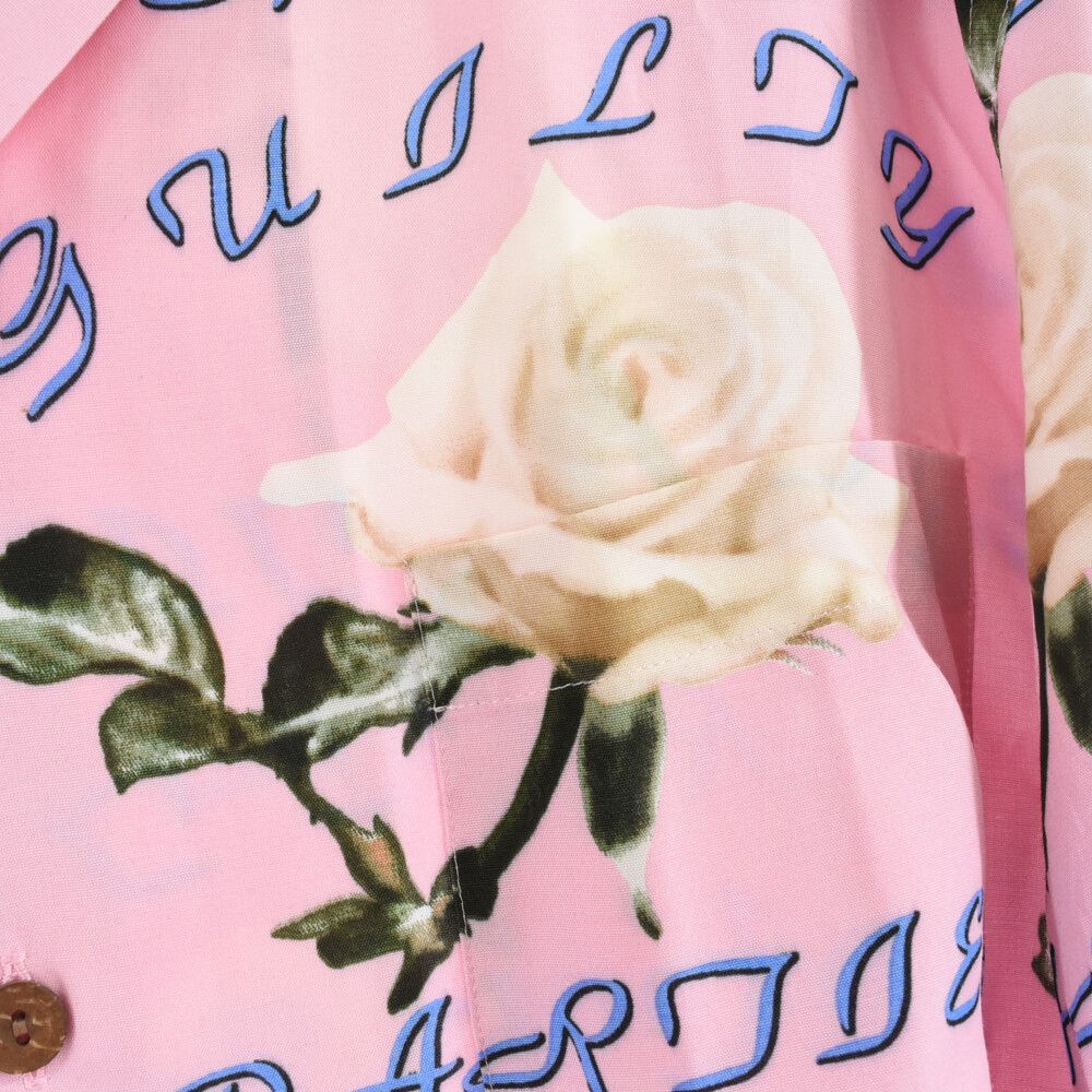 WACKO MARIA (ワコマリア) 22SS HAWAIIAN SHIRT TYPE-4 薔薇柄オープン 